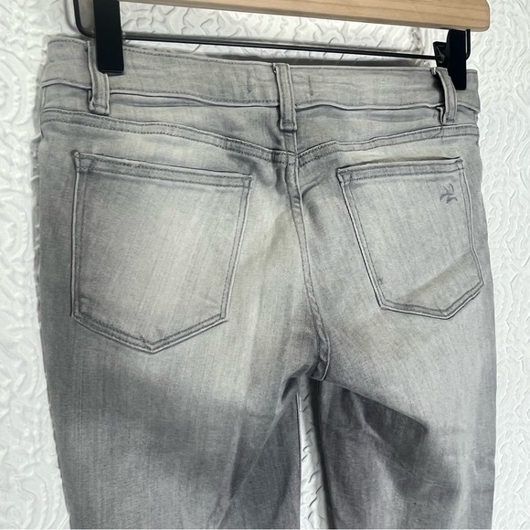 DL1961 Chloe Skinny Howl Gray Jeans - Picture 5 of 10